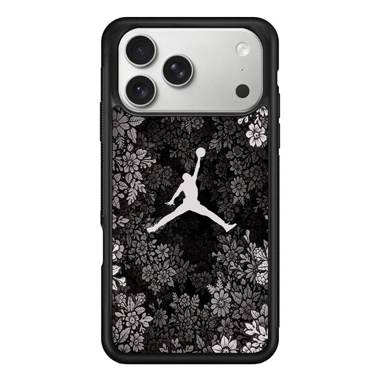 Air Jordan Flower On Winter iPhone 17 Pro Max Case