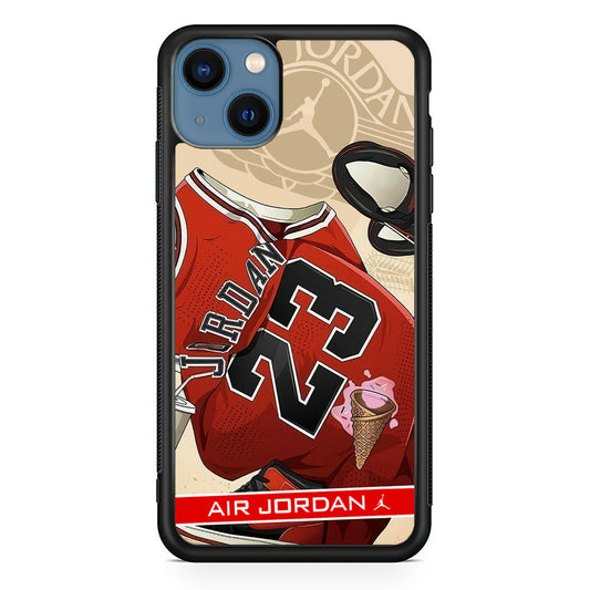 Air Jordan Iconic Jersey iPhone 14 Plus Case - Carneyforia