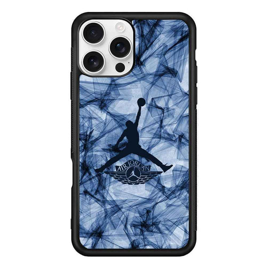 Air Jordan Ink Abstract iPhone 16 Pro Max Case