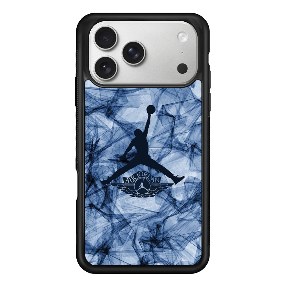 Air Jordan Ink Abstract iPhone 17 Pro Max Case