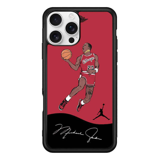 Air Jordan Jump Shoot iPhone 16 Pro Max Case