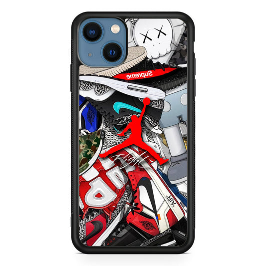 Air Jordan Leader of Layer iPhone 15 Case - Carneyforia