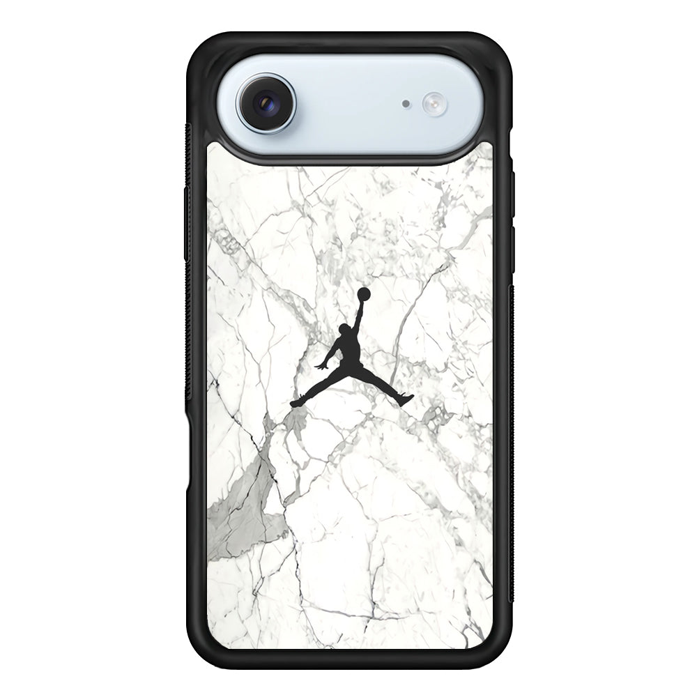 Air Jordan Marble Soft Black iPhone 17 Air Case