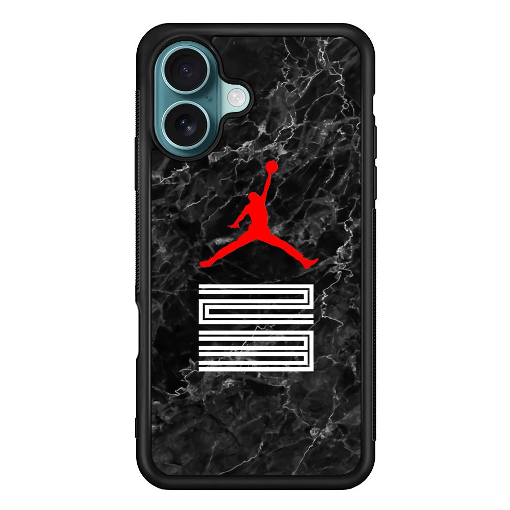 Air Jordan Marble and Retro iPhone 17 Case