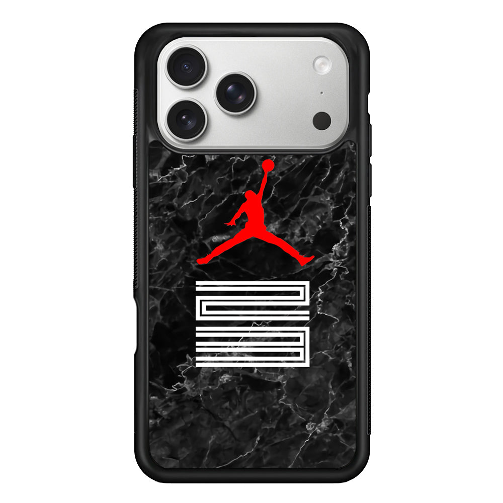 Air Jordan Marble and Retro iPhone 17 Pro Max Case