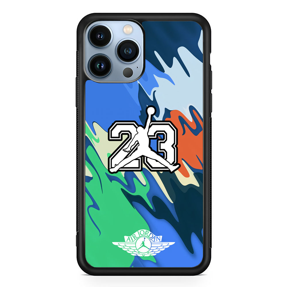 Air Jordan Melt Colour iPhone 15 Pro Max Case