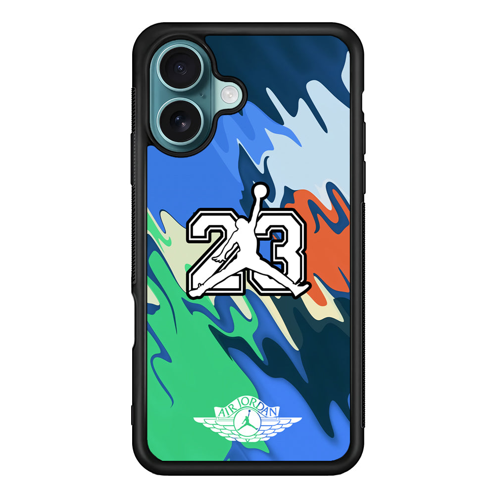 Air Jordan Melt Colour iPhone 17 Case