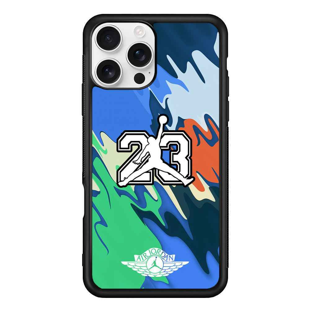 Air Jordan Melt Colour iPhone 16 Pro Max Case