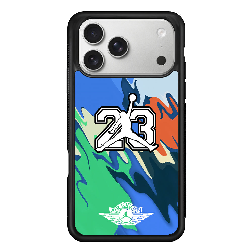 Air Jordan Melt Colour iPhone 17 Pro Max Case