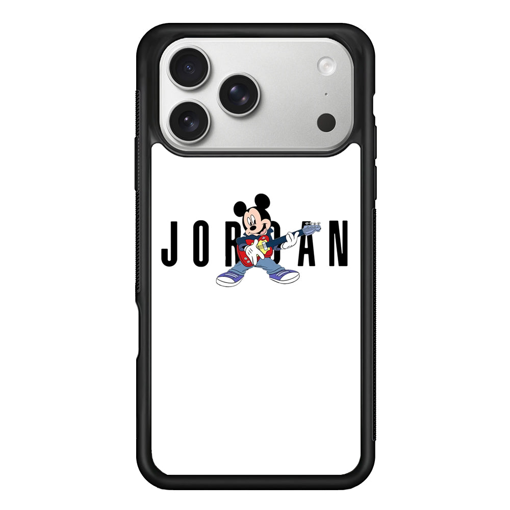Air Jordan Mickey Guitar iPhone 17 Pro Max Case