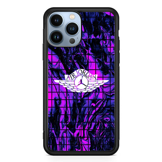 Air Jordan Net Marble iPhone 15 Pro Case - Carneyforia