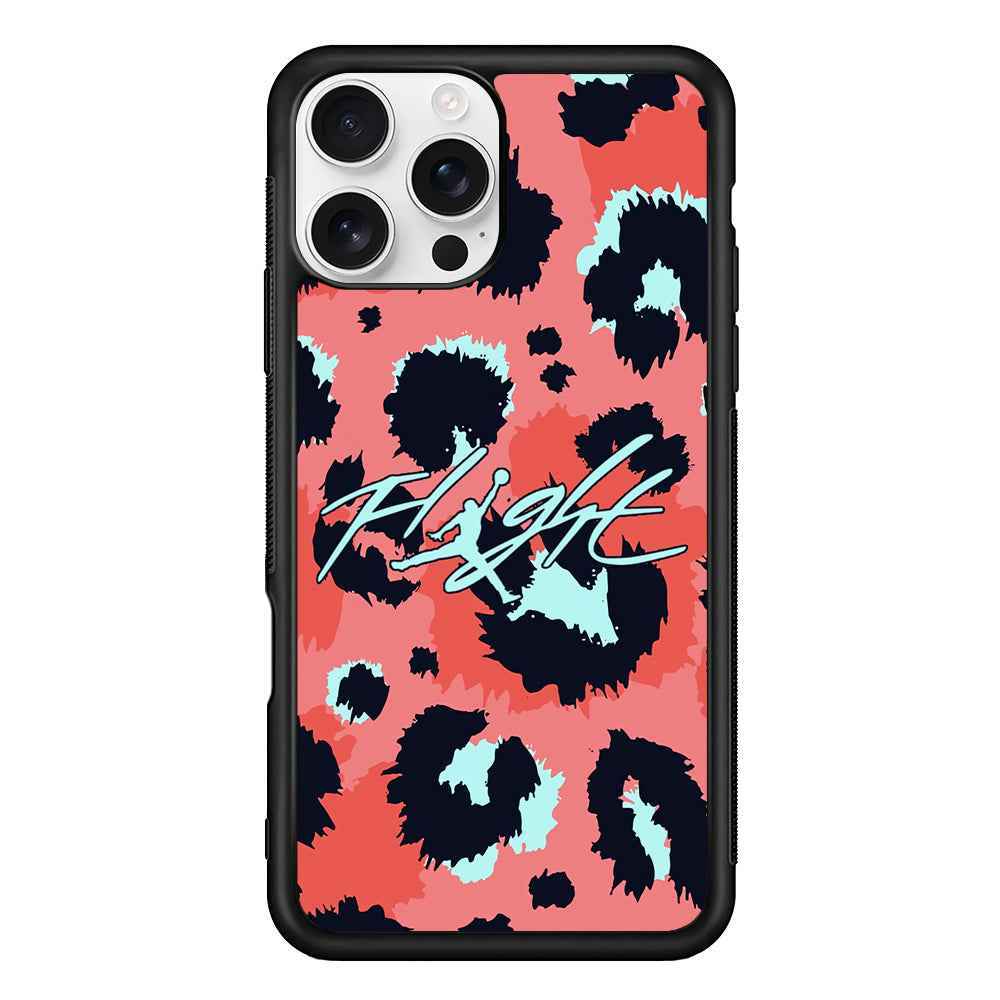 Air Jordan Pattern Of Leopard iPhone 16 Pro Max Case