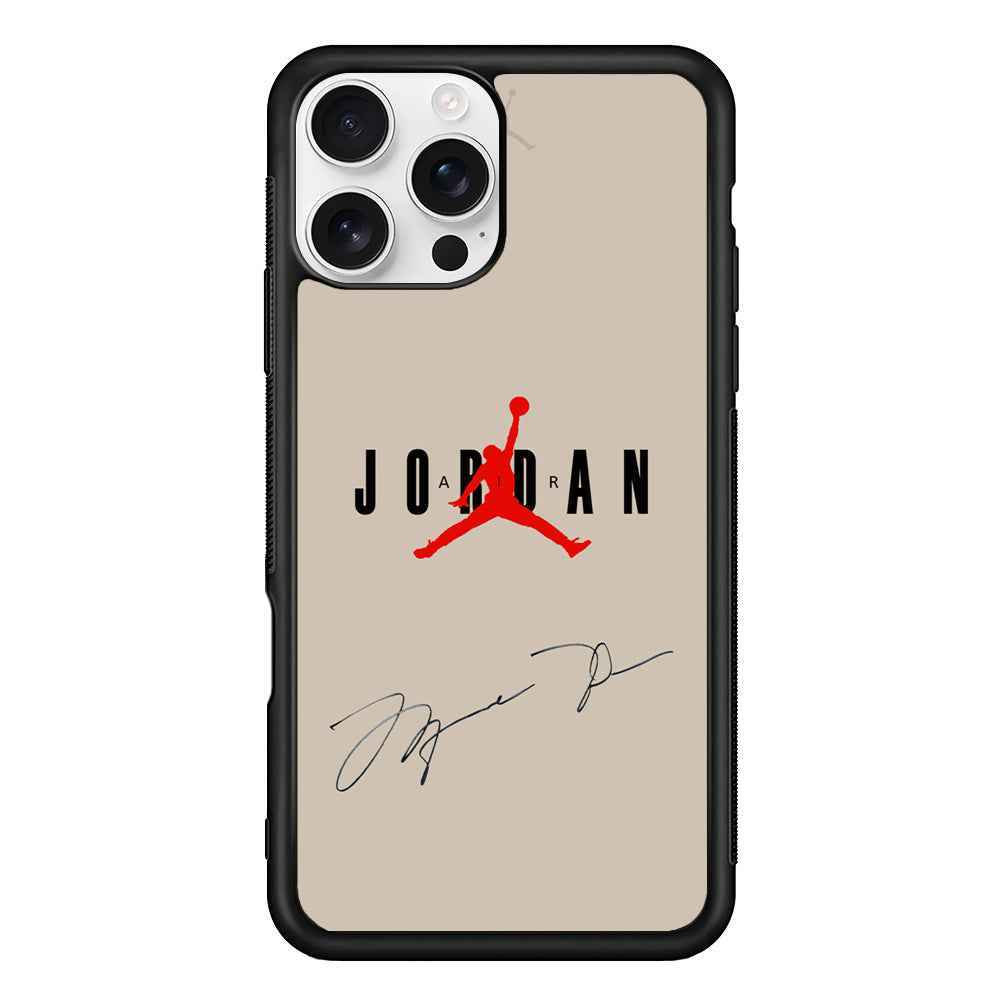 Air Jordan Signature iPhone 16 Pro Max Case