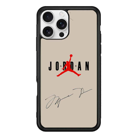 Air Jordan Signature iPhone 16 Pro Max Case