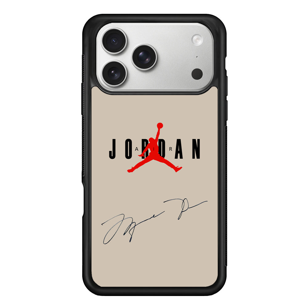 Air Jordan Signature iPhone 17 Pro Max Case