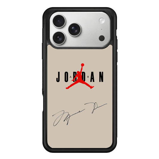 Air Jordan Signature iPhone 17 Pro Max Case