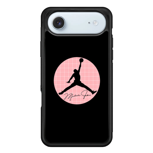 Air Jordan Silhouette Pink Net iPhone 17 Air Case
