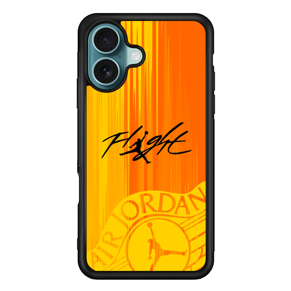 Air Jordan Yellow Sparkle iPhone 17 Case