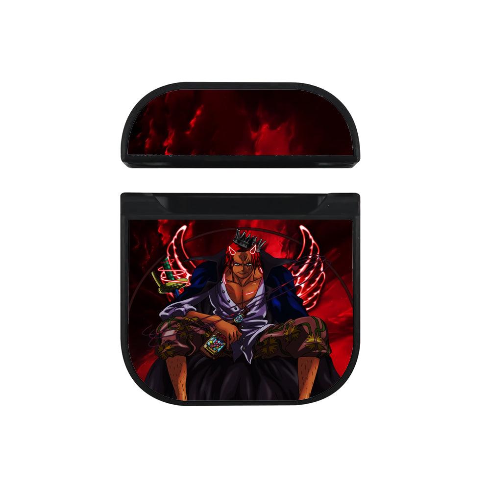 Akagami No Shanks One Piece Apple Airpods Case Black