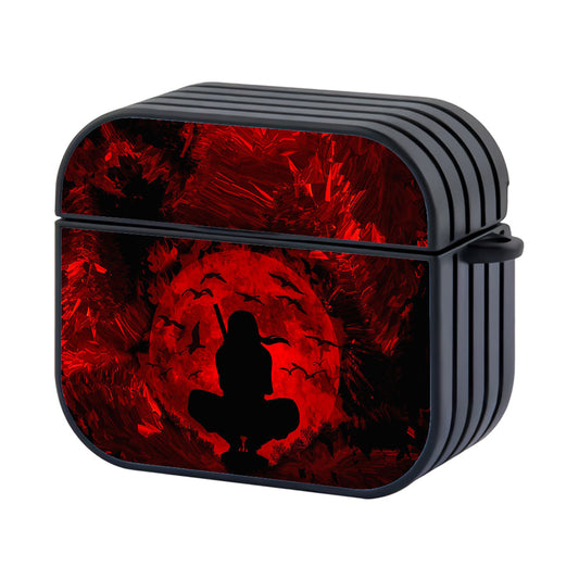 Akatsuki Itachi Uchiha Silhouette Apple Airpods 3 Case