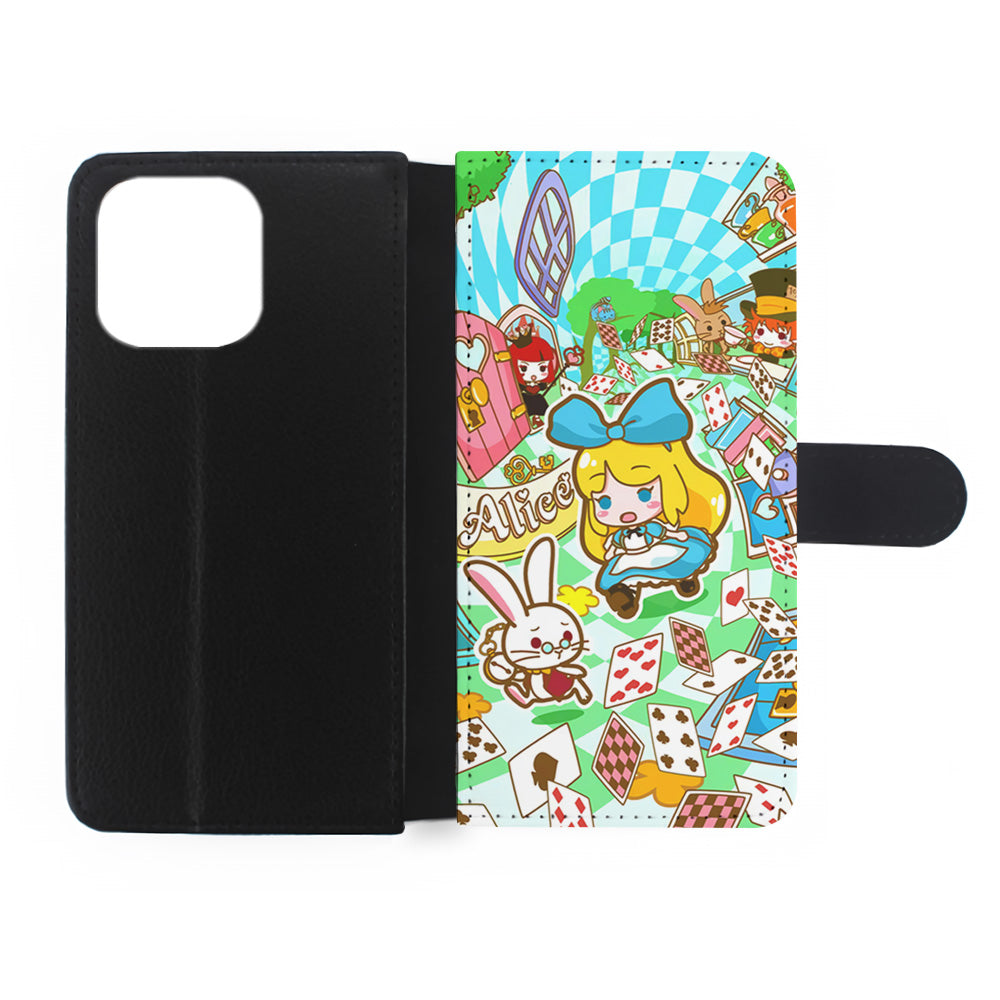 Alice In Wonderland Play Card iPhone 14 Plus Case