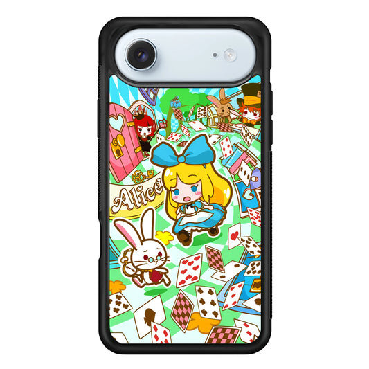Alice In Wonderland Play Card iPhone 17 Air Case