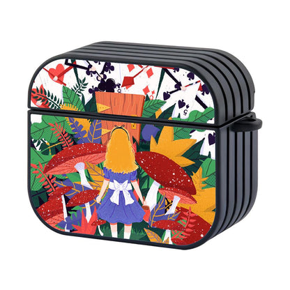 Alice in Wonderland To The Door of Another World Apple Airpods 4 Case Black