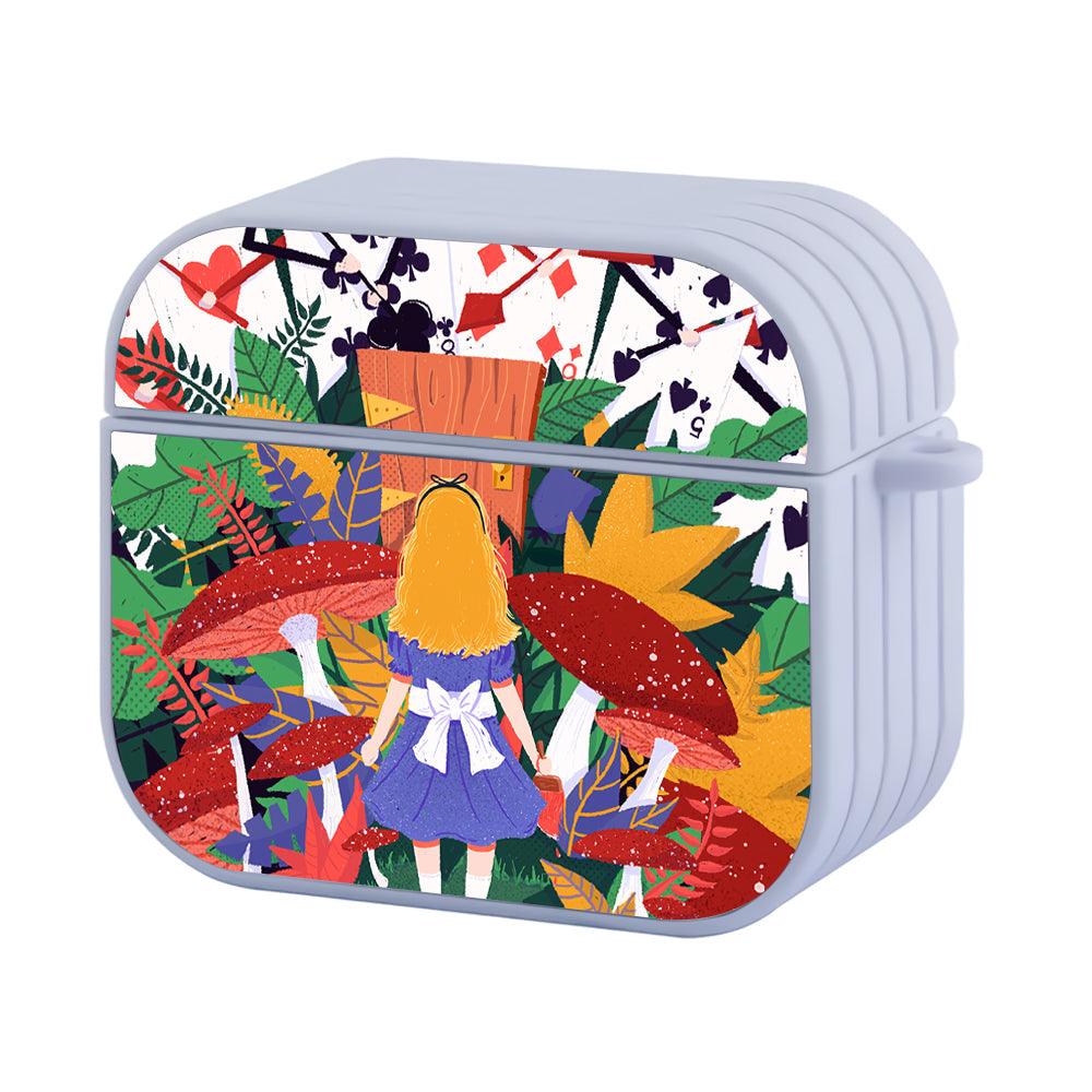Alice in Wonderland To The Door of Another World Apple Airpods 4 Case White