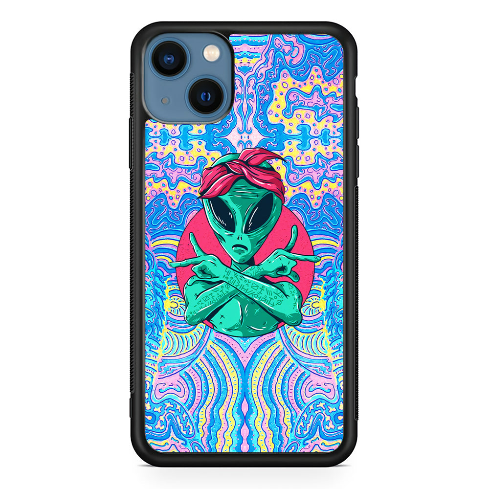 Alien Gangsta Rhythm iPhone 15 Case - Carneyforia