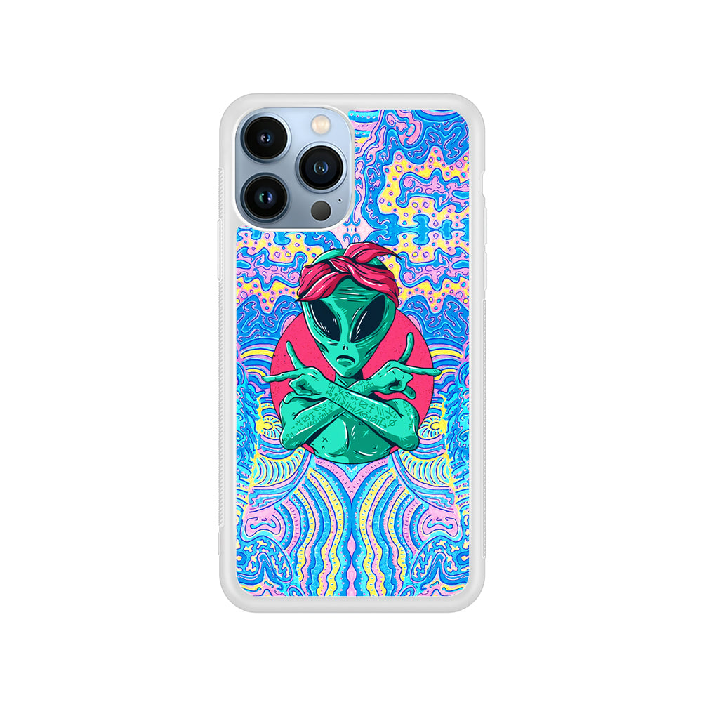 Alien Gangsta Rhythm iPhone 15 Pro Case