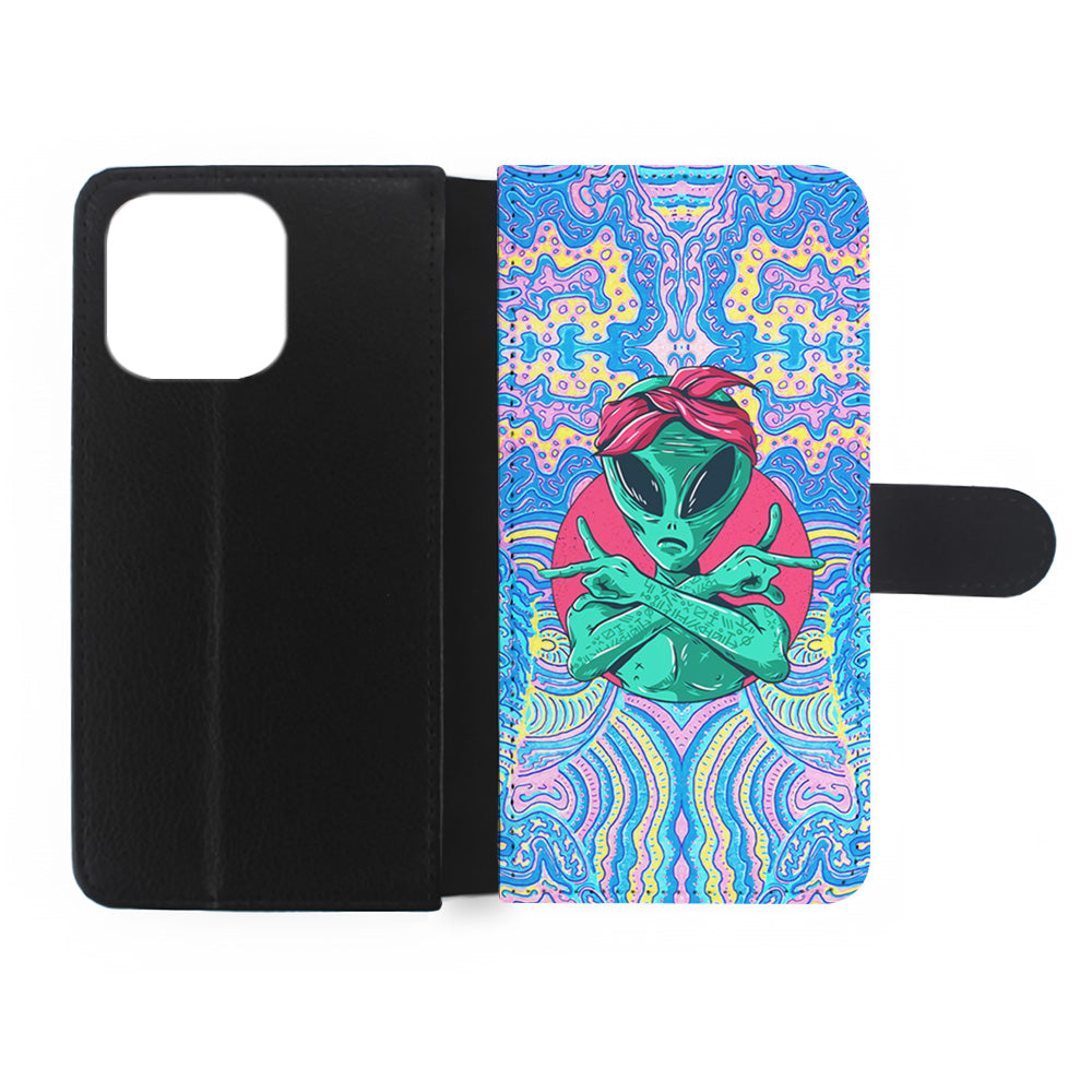 Alien Gangsta Rhythm iPhone 14 Pro Max Case