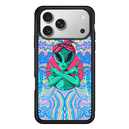 Alien Gangsta Rhythm iPhone 17 Pro Max Case