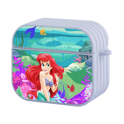 Ariel Mermaid Smile from The Princess Apple Airpods 4 Case White