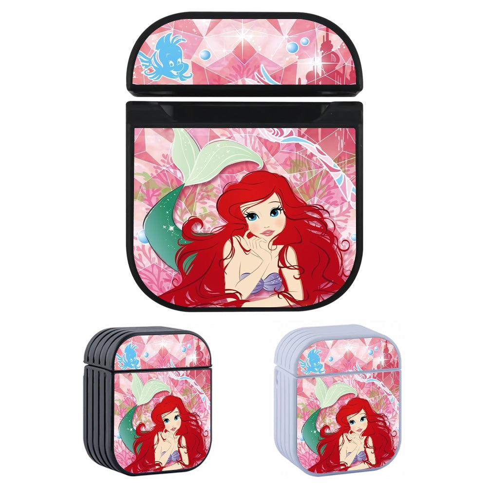 Ariel Mermaid The Red Beauty Hair Apple Airpods Case