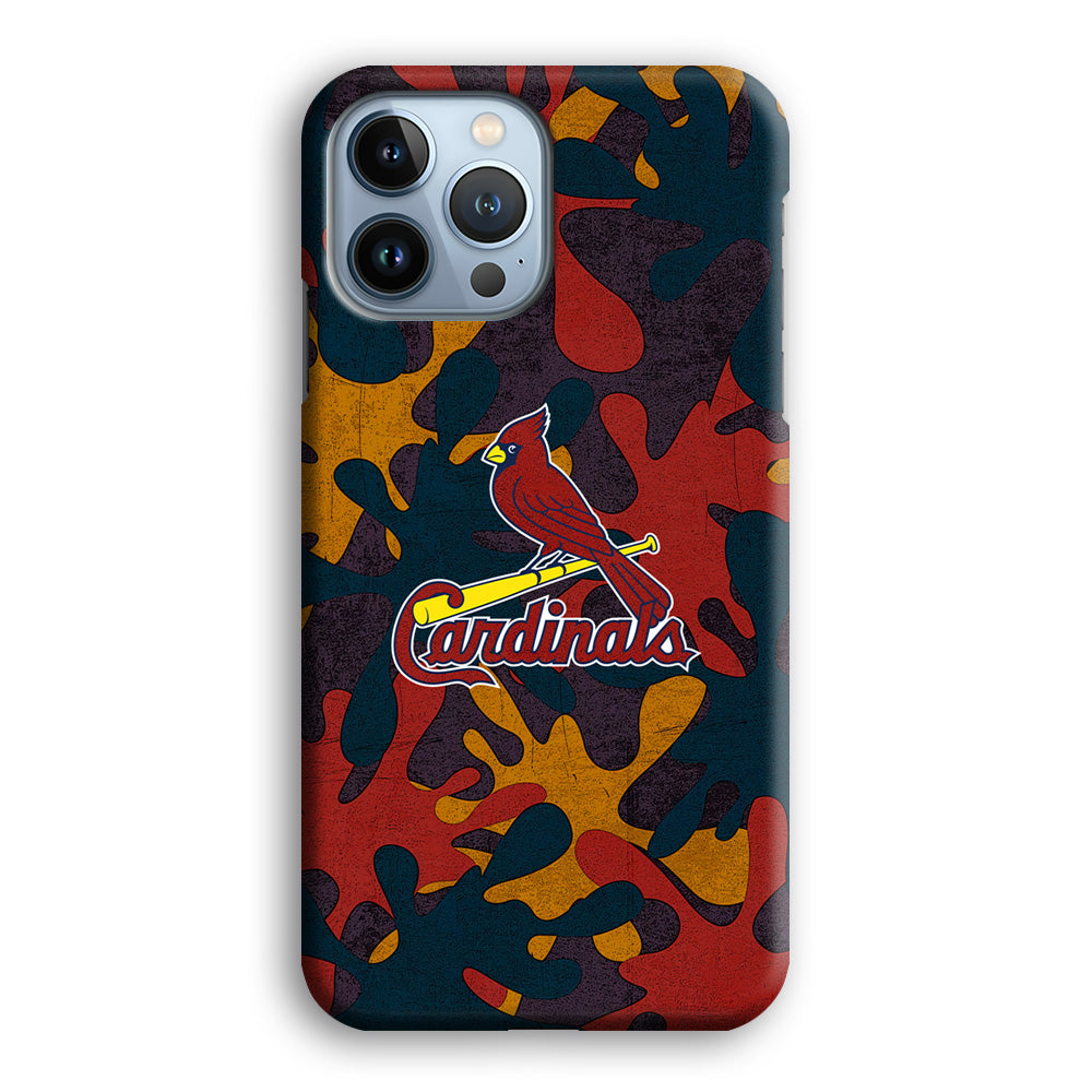 Arizona Cardinals Camo and Emblem iPhone 13 Pro Max Case