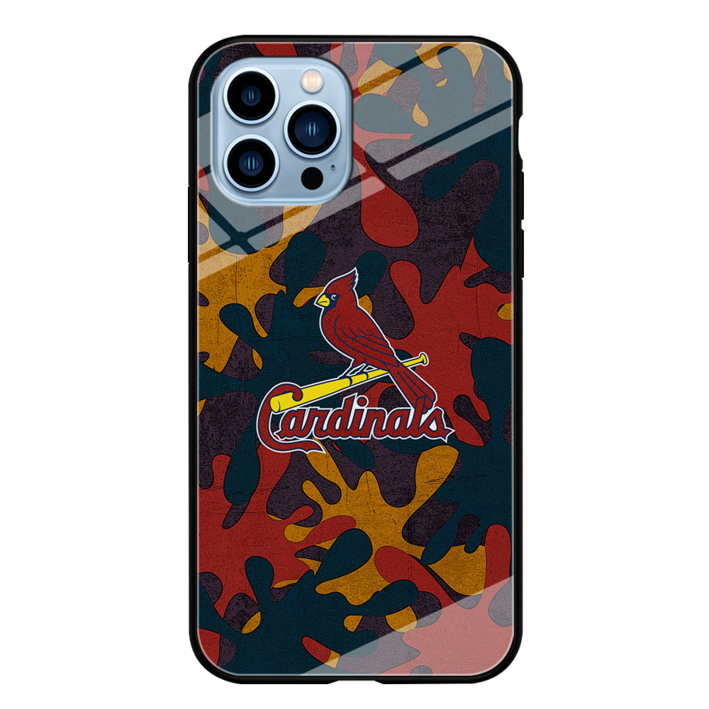 Arizona Cardinals Camo and Emblem iPhone 13 Pro Max Case