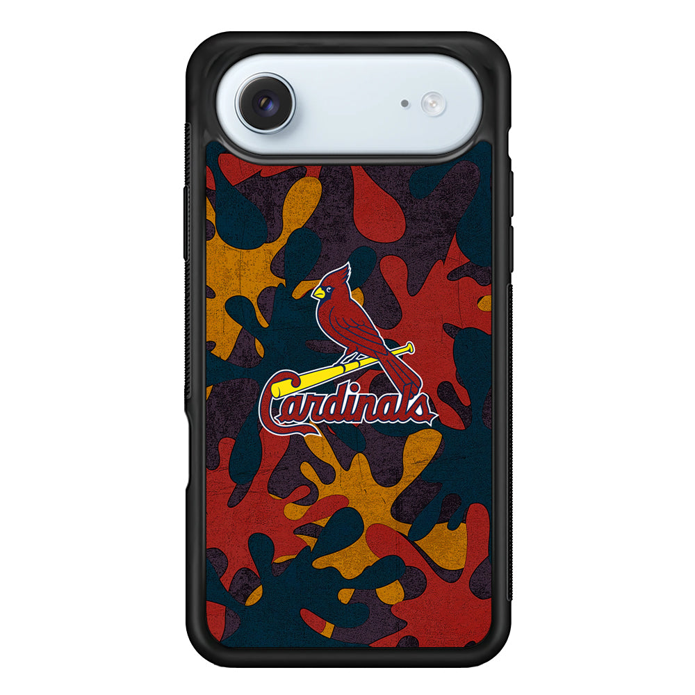Arizona Cardinals Camo and Emblem iPhone 17 Air Case