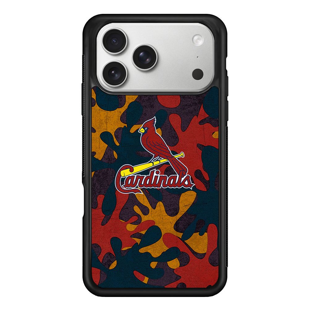 Arizona Cardinals Camo and Emblem iPhone 17 Pro Max Case
