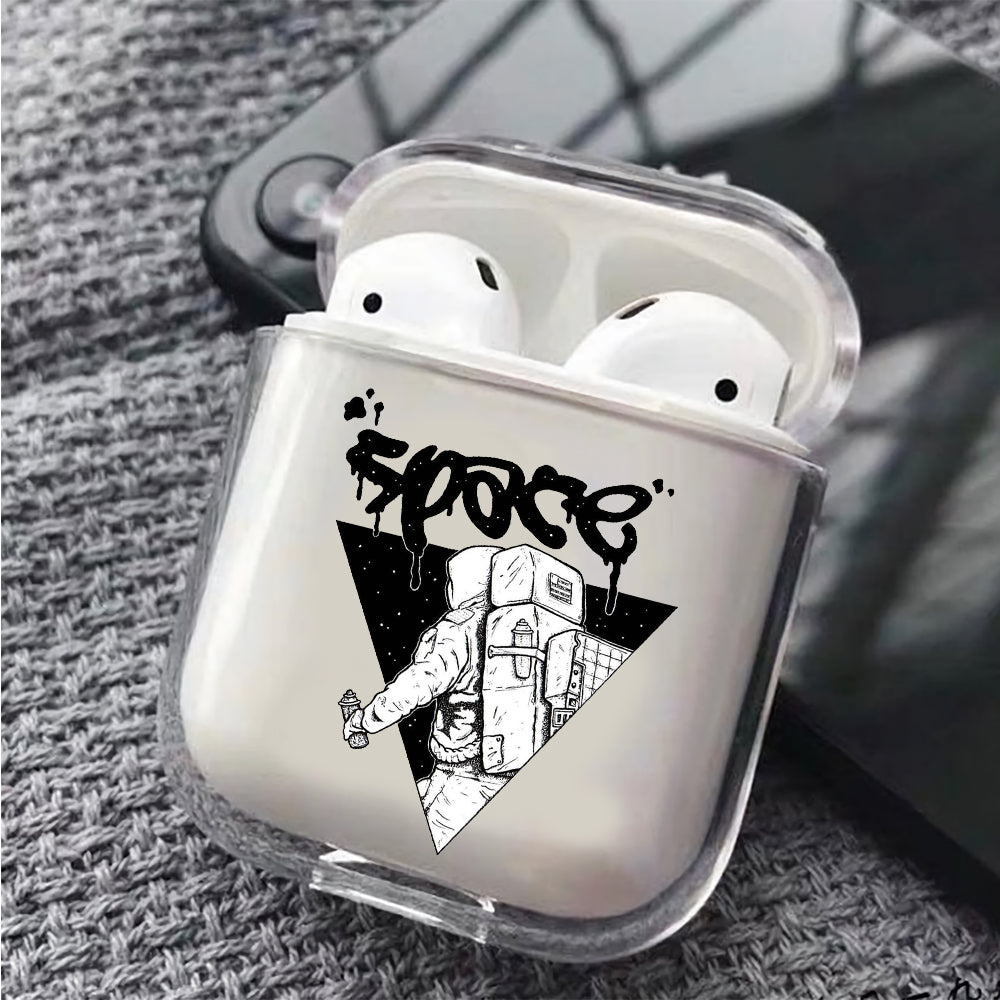 Astronaut Pain Galaxy Apple Airpods Case