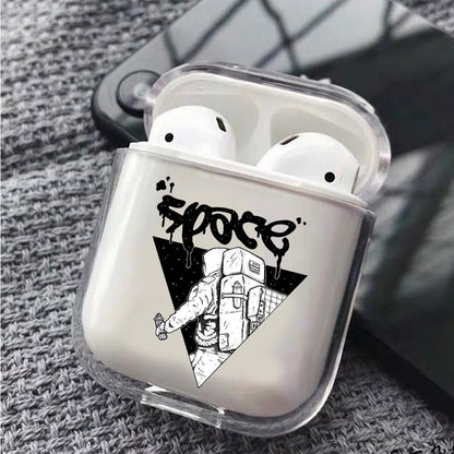 Astronaut Pain Galaxy Apple Airpods Case