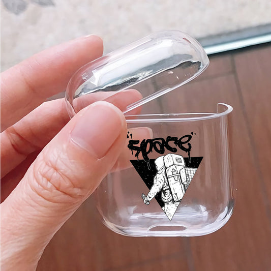 Astronaut Pain Galaxy Apple Airpods Case