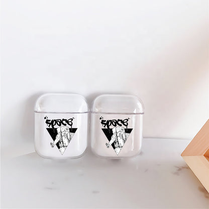 Astronaut Pain Galaxy Apple Airpods Case