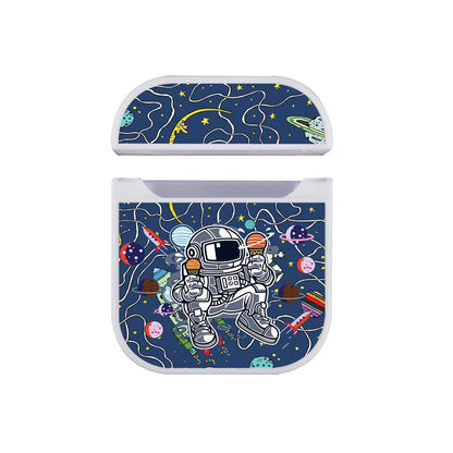 Astronauts Tucker Plesure Apple Airpods Case White