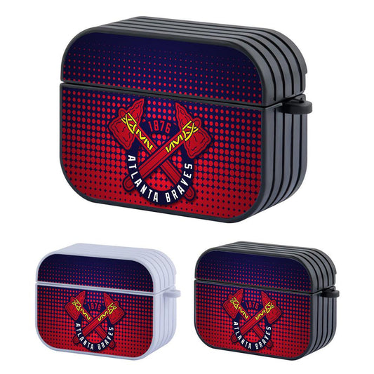 Atlanta Braves MLB The Metallic Shadows Apple Airpods Pro Case