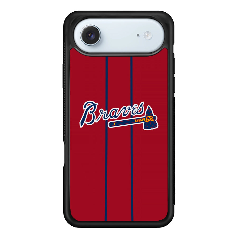 Atlanta Braves Red Light iPhone 17 Air Case
