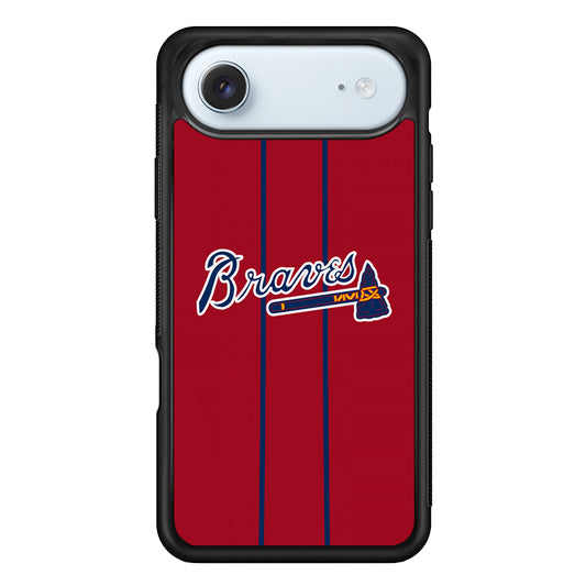 Atlanta Braves Red Light iPhone 17 Air Case
