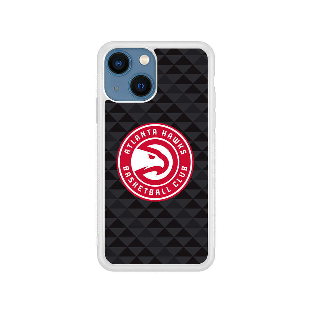 Atlanta Hawks Pattern Of Triangle iPhone 14 Plus Case