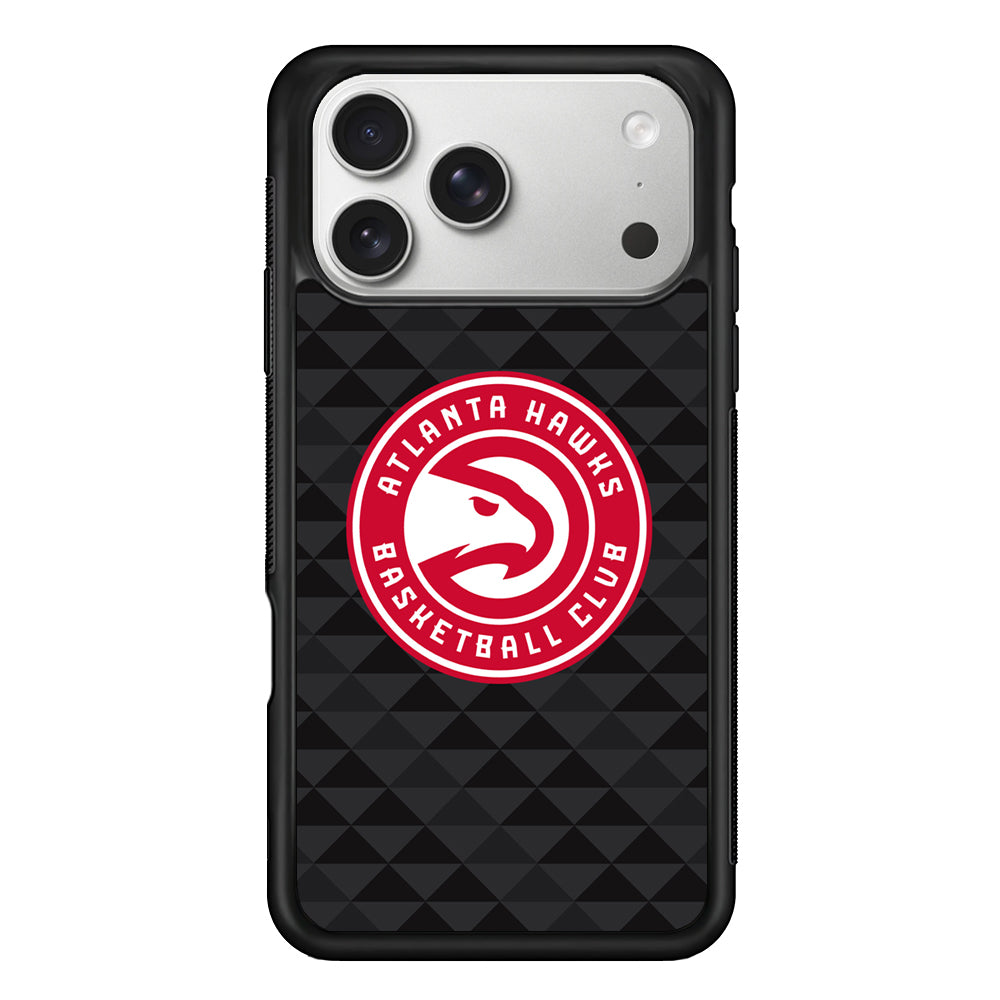 Atlanta Hawks Pattern Of Triangle iPhone 17 Pro Max Case