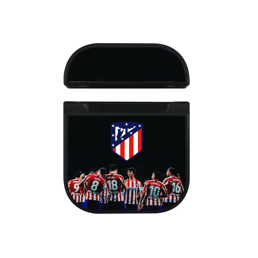 Atletico Madrid Squad Apple Airpods Case Black