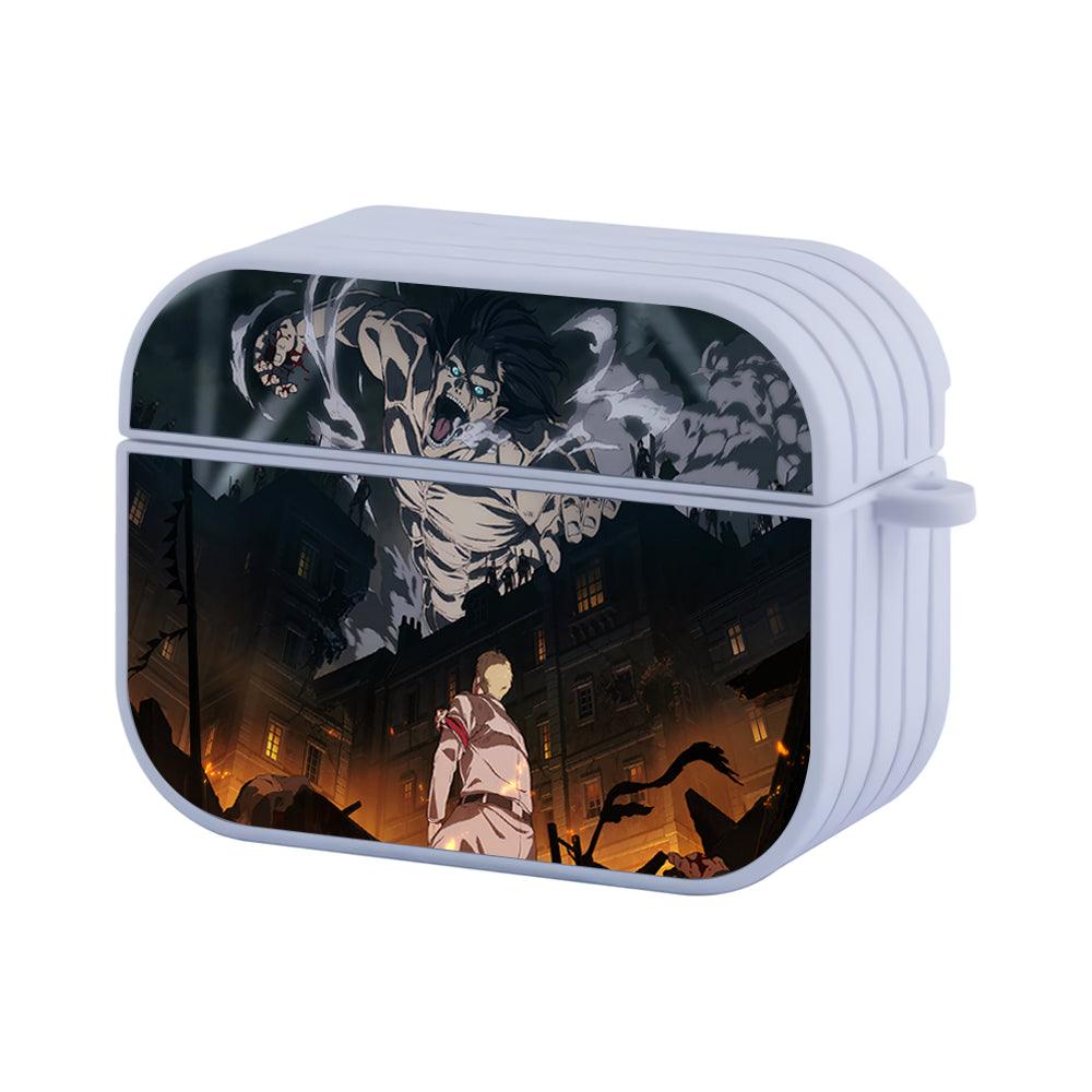 Attack on Titan Eren Shubi no Kyojin Apple Airpods Pro 3 Case White
